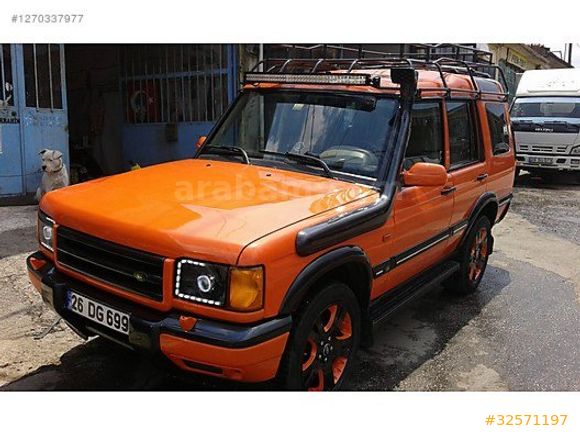LAND ROVER DİSCOVERY 2 4.0 V8 ÖZEL LEXUS SİMLİ TURUNCU BOYA