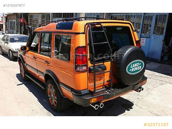 LAND ROVER DİSCOVERY 2 4.0 V8 ÖZEL LEXUS SİMLİ TURUNCU BOYA