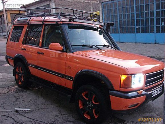 LAND ROVER DİSCOVERY 2 4.0 V8 ÖZEL LEXUS SİMLİ TURUNCU BOYA