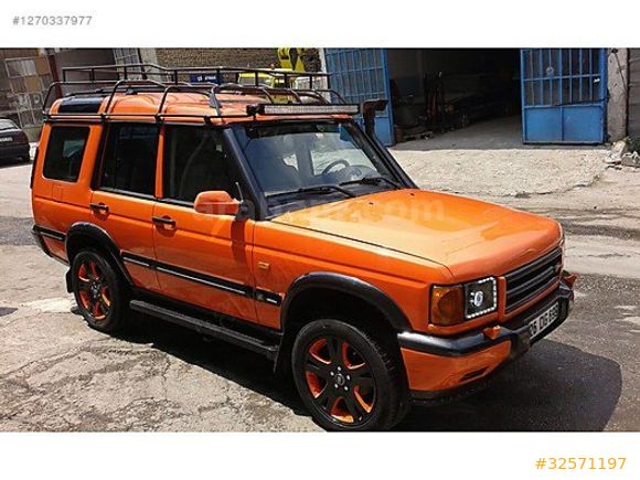 LAND ROVER DİSCOVERY 2 4.0 V8 ÖZEL LEXUS SİMLİ TURUNCU BOYA