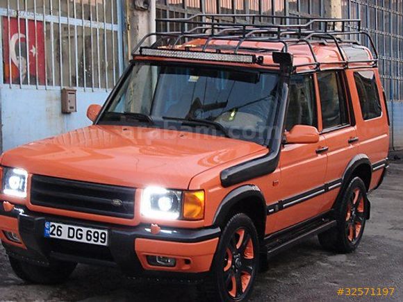 LAND ROVER DİSCOVERY 2 4.0 V8 ÖZEL LEXUS SİMLİ TURUNCU BOYA