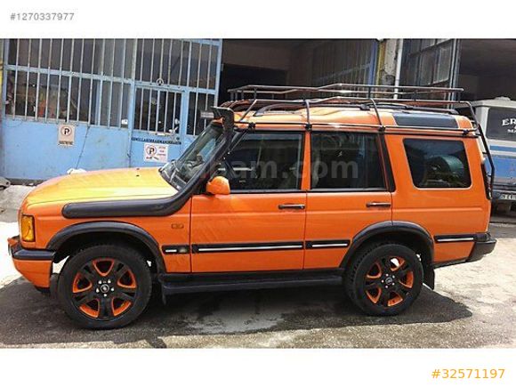 LAND ROVER DİSCOVERY 2 4.0 V8 ÖZEL LEXUS SİMLİ TURUNCU BOYA