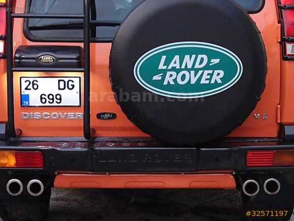 LAND ROVER DİSCOVERY 2 4.0 V8 ÖZEL LEXUS SİMLİ TURUNCU BOYA