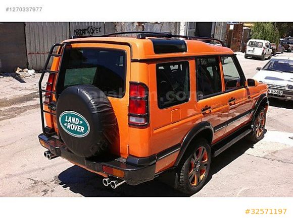 LAND ROVER DİSCOVERY 2 4.0 V8 ÖZEL LEXUS SİMLİ TURUNCU BOYA