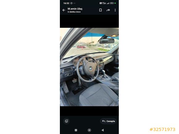 Sahibinden BMW 3 Serisi 320d Comfort 2011 Model Muğla