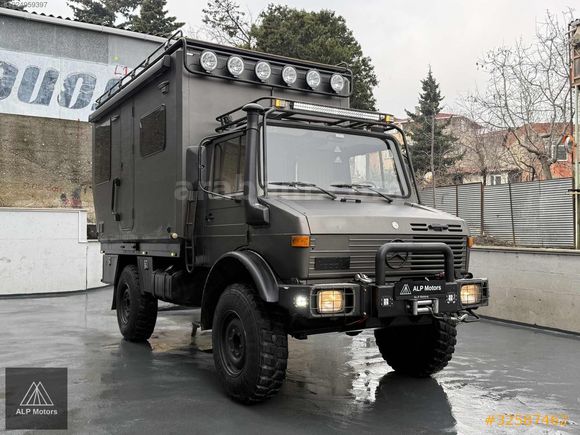 2001 MERCEDES-BENZ UNIMOG 1300L 4x4 MOTOKARAVAN + 36.471KM