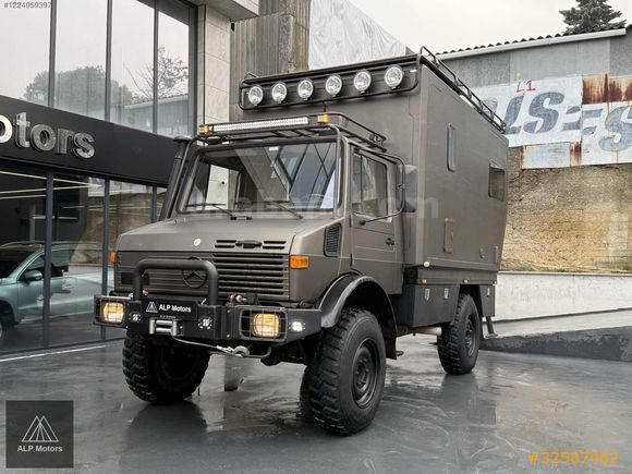 2001 MERCEDES-BENZ UNIMOG 1300L 4x4 MOTOKARAVAN + 36.471KM