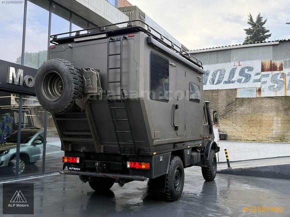 2001 MERCEDES-BENZ UNIMOG 1300L 4x4 MOTOKARAVAN + 36.471KM