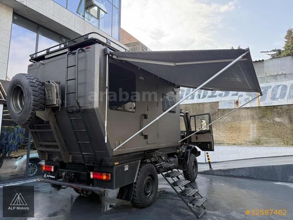 2001 MERCEDES-BENZ UNIMOG 1300L 4x4 MOTOKARAVAN + 36.471KM