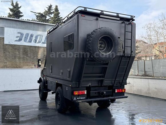 2001 MERCEDES-BENZ UNIMOG 1300L 4x4 MOTOKARAVAN + 36.471KM