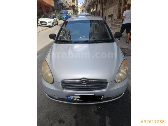 Sahibinden Hyundai Accent Era 1.4 Team 2007 Model  250.500 km Gri