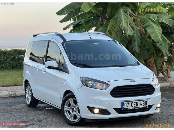 FORD COURİER 1.6 TDCİ 95 BEYGİR OTOMOBİL RUHSATLI K.KARTI TAKSİT