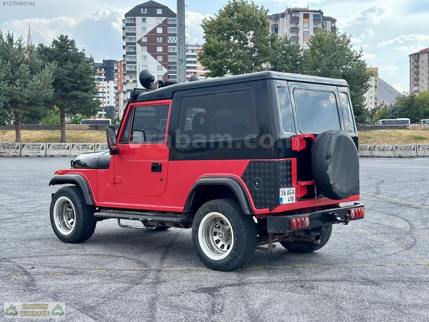 Galeriden Jeep CJ CJ-5 1954 Model Kayseri 450.000 km Kırmızı 3