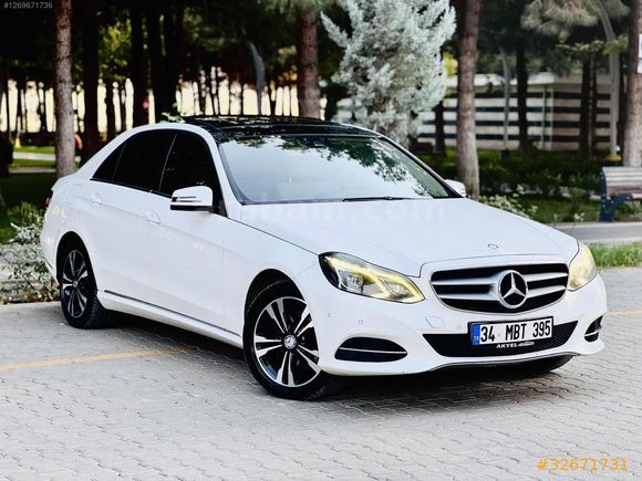 AKYEL OTOMOTİV'DEN E250 4MATİC ELİTE CAM TAVAN İÇİ BEJ