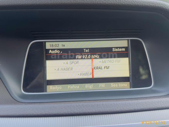 AKYEL OTOMOTİV'DEN E250 4MATİC ELİTE CAM TAVAN İÇİ BEJ