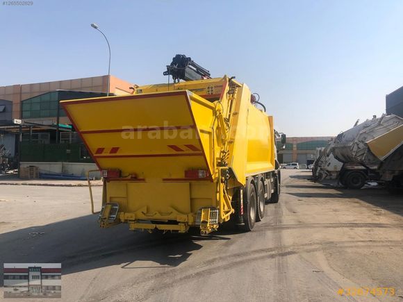FORD CARGO 20+5 UZAKTAN KUMANDALI YERALTI VE YERÜSTÜ VİNÇLİ ÇÖP