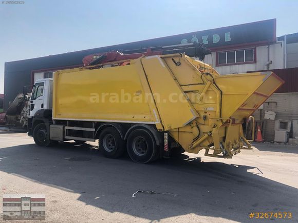 FORD CARGO 20+5 UZAKTAN KUMANDALI YERALTI VE YERÜSTÜ VİNÇLİ ÇÖP
