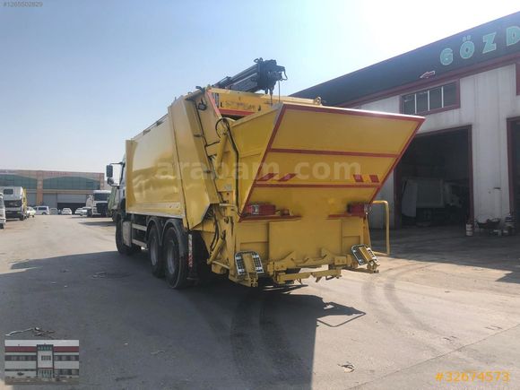 FORD CARGO 20+5 UZAKTAN KUMANDALI YERALTI VE YERÜSTÜ VİNÇLİ ÇÖP