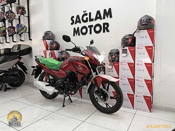 SAĞLAM MOTOR 2025 HONDA CB 125 F 15BİN PEŞİN 155.000TL 12 TAKSİT