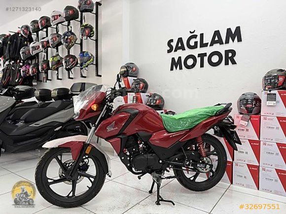 SAĞLAM MOTOR 2025 HONDA CB 125 F 15BİN PEŞİN 155.000TL 12 TAKSİT