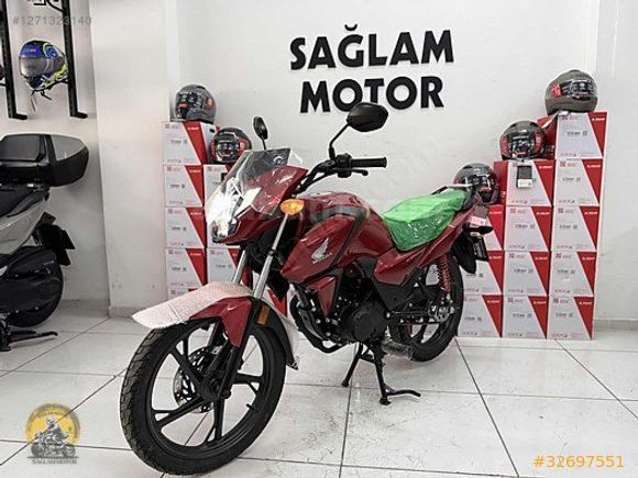 SAĞLAM MOTOR 2025 HONDA CB 125 F 15BİN PEŞİN 155.000TL 12 TAKSİT