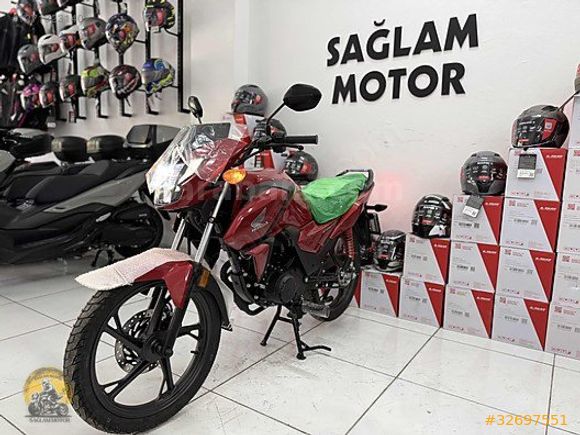 SAĞLAM MOTOR 2025 HONDA CB 125 F 15BİN PEŞİN 155.000TL 12 TAKSİT