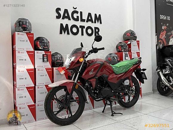 SAĞLAM MOTOR 2025 HONDA CB 125 F 15BİN PEŞİN 155.000TL 12 TAKSİT