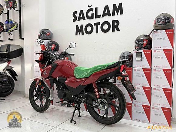 SAĞLAM MOTOR 2025 HONDA CB 125 F 15BİN PEŞİN 155.000TL 12 TAKSİT