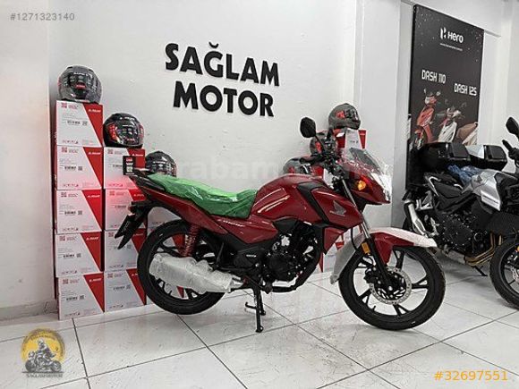SAĞLAM MOTOR 2025 HONDA CB 125 F 15BİN PEŞİN 155.000TL 12 TAKSİT