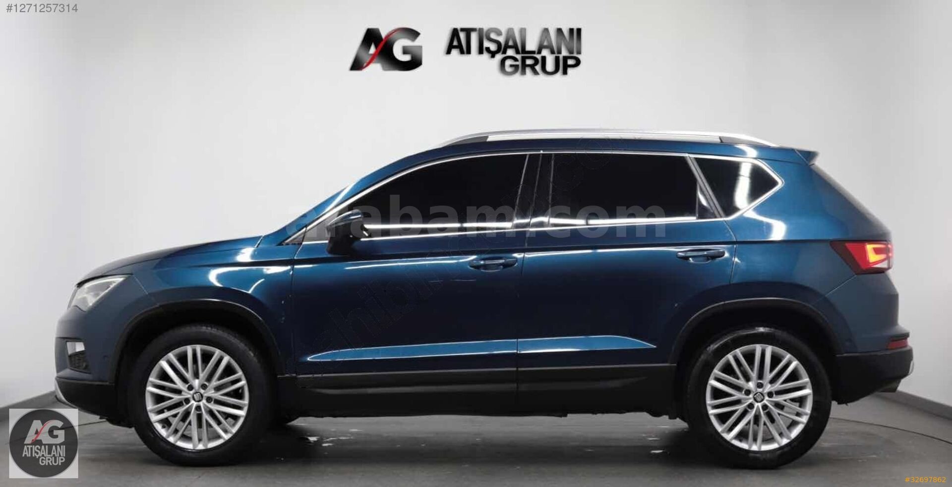 Galeriden Seat Ateca 1.4 EcoTSI Xcellence 2017 Model İstanbul 190.000 km Mavi 4