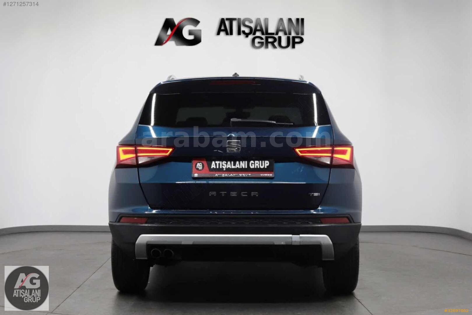 Galeriden Seat Ateca 1.4 EcoTSI Xcellence 2017 Model İstanbul 190.000 km Mavi 6