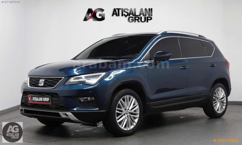 Galeriden Seat Ateca 1.4 EcoTSI Xcellence 2017 Model İstanbul 190.000 km Mavi