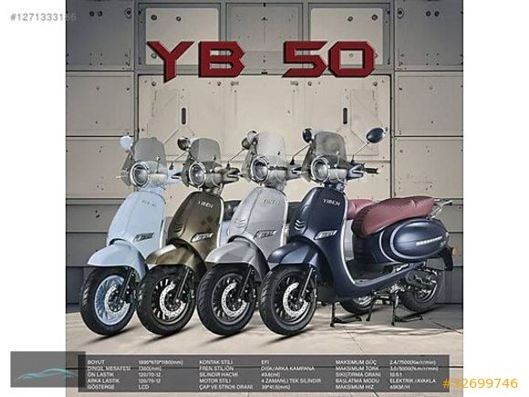 MOTOSPOR OTOMOTİV DEN YİBEN 50 CC