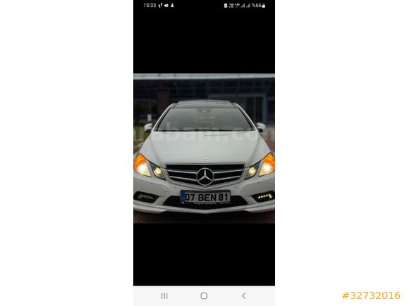 Galeriden Mercedes - Benz E 250 CDI AMG 2010 Model Denizli