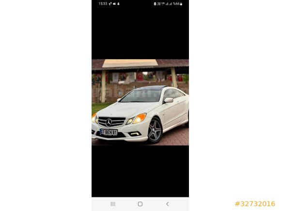 Galeriden Mercedes - Benz E 250 CDI AMG 2010 Model Denizli