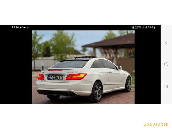 Galeriden Mercedes - Benz E 250 CDI AMG 2010 Model Denizli