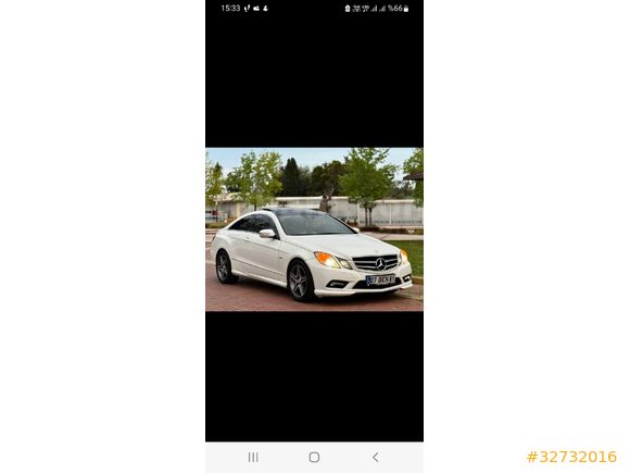 Galeriden Mercedes - Benz E 250 CDI AMG 2010 Model Denizli