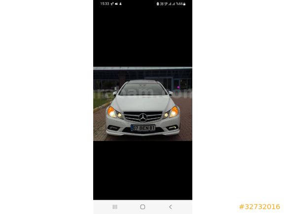Galeriden Mercedes - Benz E 250 CDI AMG 2010 Model Denizli