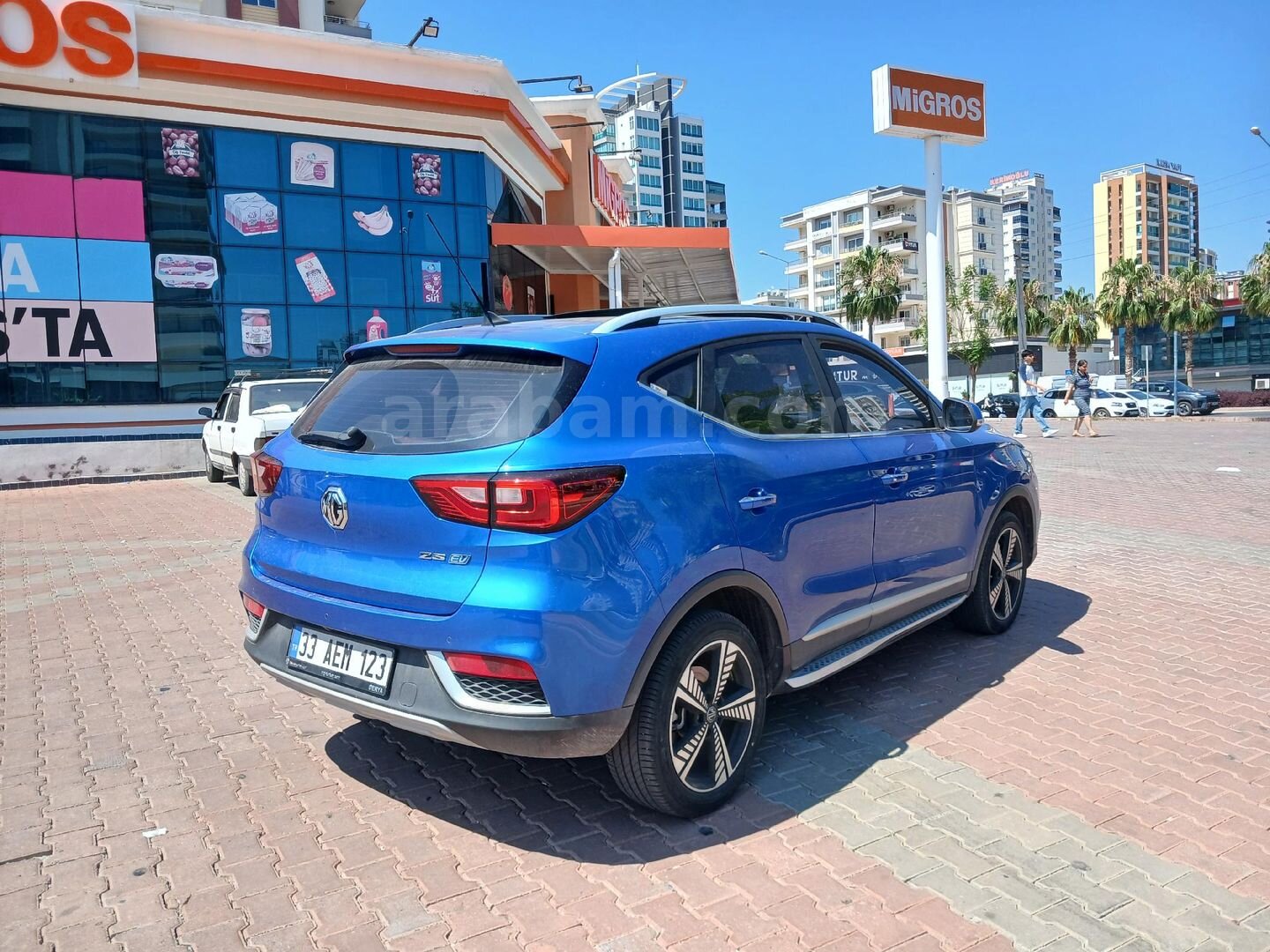 Kadın öğretmenden, 60bin km'de, MG ZS EV Luxury 2021 Model Mersin 6
