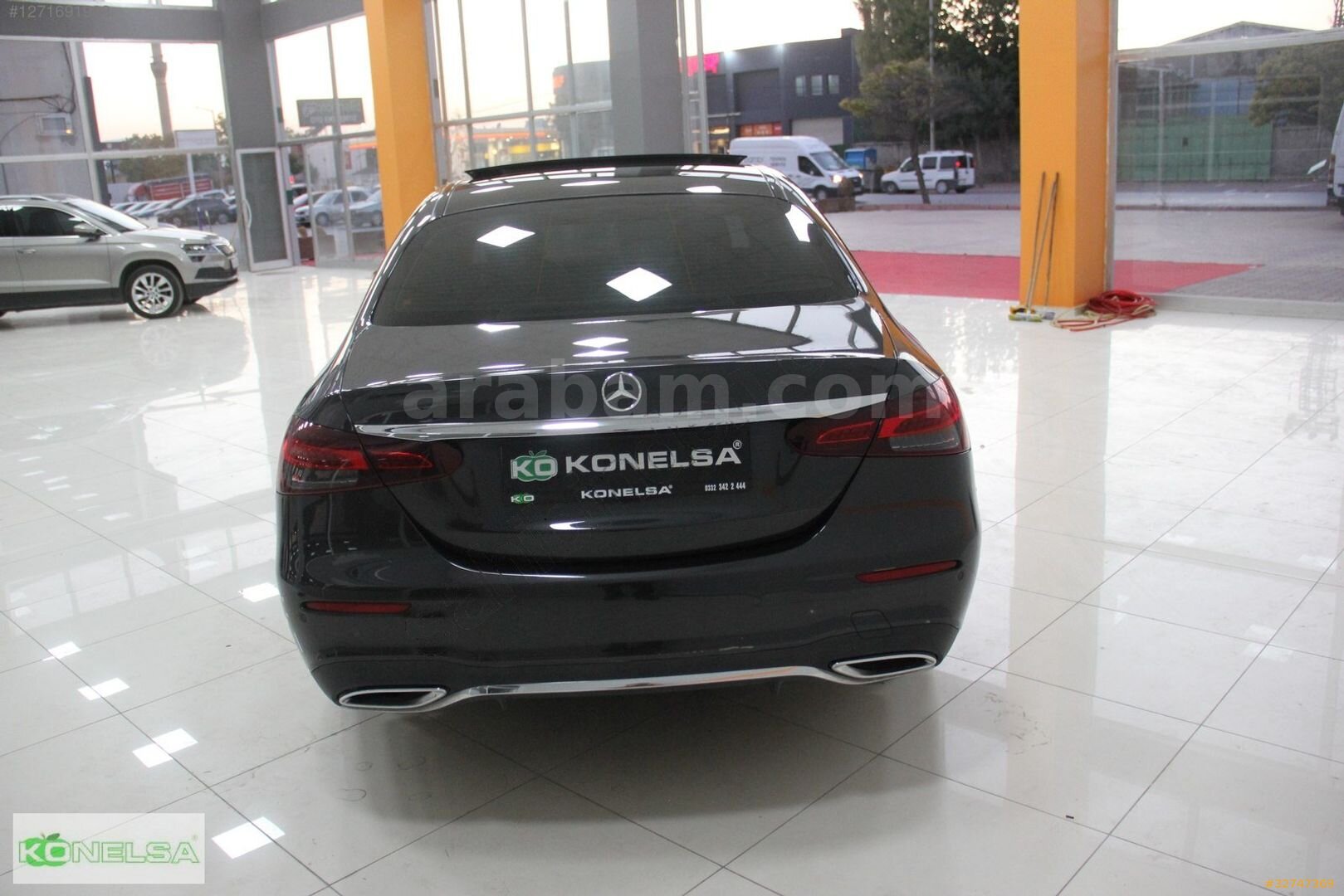 Galeriden Mercedes - Benz E 200 d AMG 2022 Model Konya 54.000 km Siyah 5