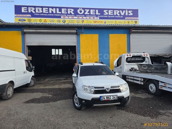 ERBENLERDEN ÇOK TEMİZ 2012 MODEL DİZEL 4X2 DUSTER