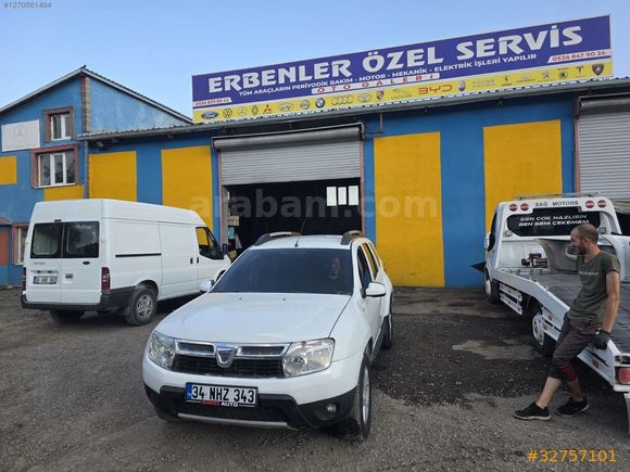 ERBENLERDEN ÇOK TEMİZ 2012 MODEL DİZEL 4X2 DUSTER