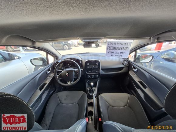 #2018 Clio HB 1.5 DCi Dizel Değişensiz 142.000KM