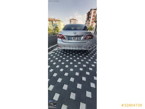 2011 MODEL MAKYAJLİ KASA TOYOTA COROLLA COMFORT EXTRA
