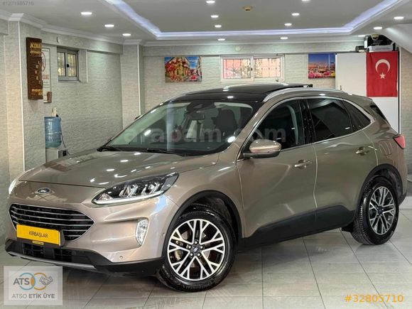 KIRBAŞLAR'DAN KUGA 1.5 ECOBLUE TİTANIUM 2020 MOD.SUNROF CAM TAVN