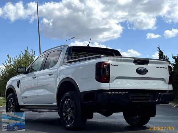 ÇETİNLER'DEN 2023 MODEL FORD RANGER 2.0 ECOBLUE 4X4 WİLDTRAK