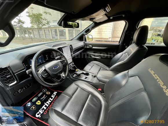 ÇETİNLER'DEN 2023 MODEL FORD RANGER 2.0 ECOBLUE 4X4 WİLDTRAK