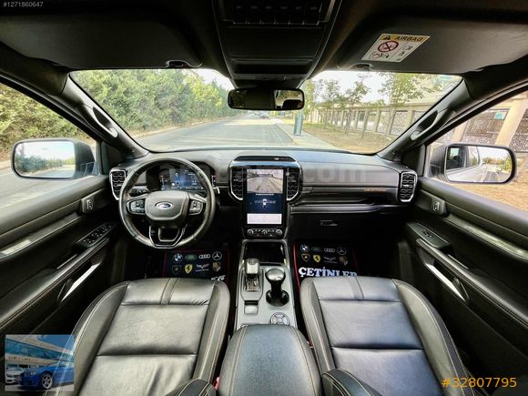 ÇETİNLER'DEN 2023 MODEL FORD RANGER 2.0 ECOBLUE 4X4 WİLDTRAK