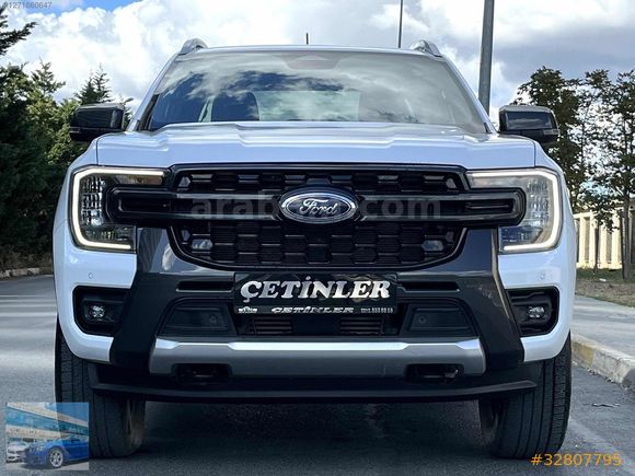 ÇETİNLER'DEN 2023 MODEL FORD RANGER 2.0 ECOBLUE 4X4 WİLDTRAK