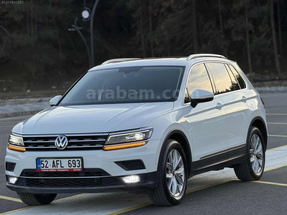 2019 TİGUAN+HİGLİNE+92.000 KM+BOYASIZ+DEĞİŞENSİZ+HASAR KAYITSIZ